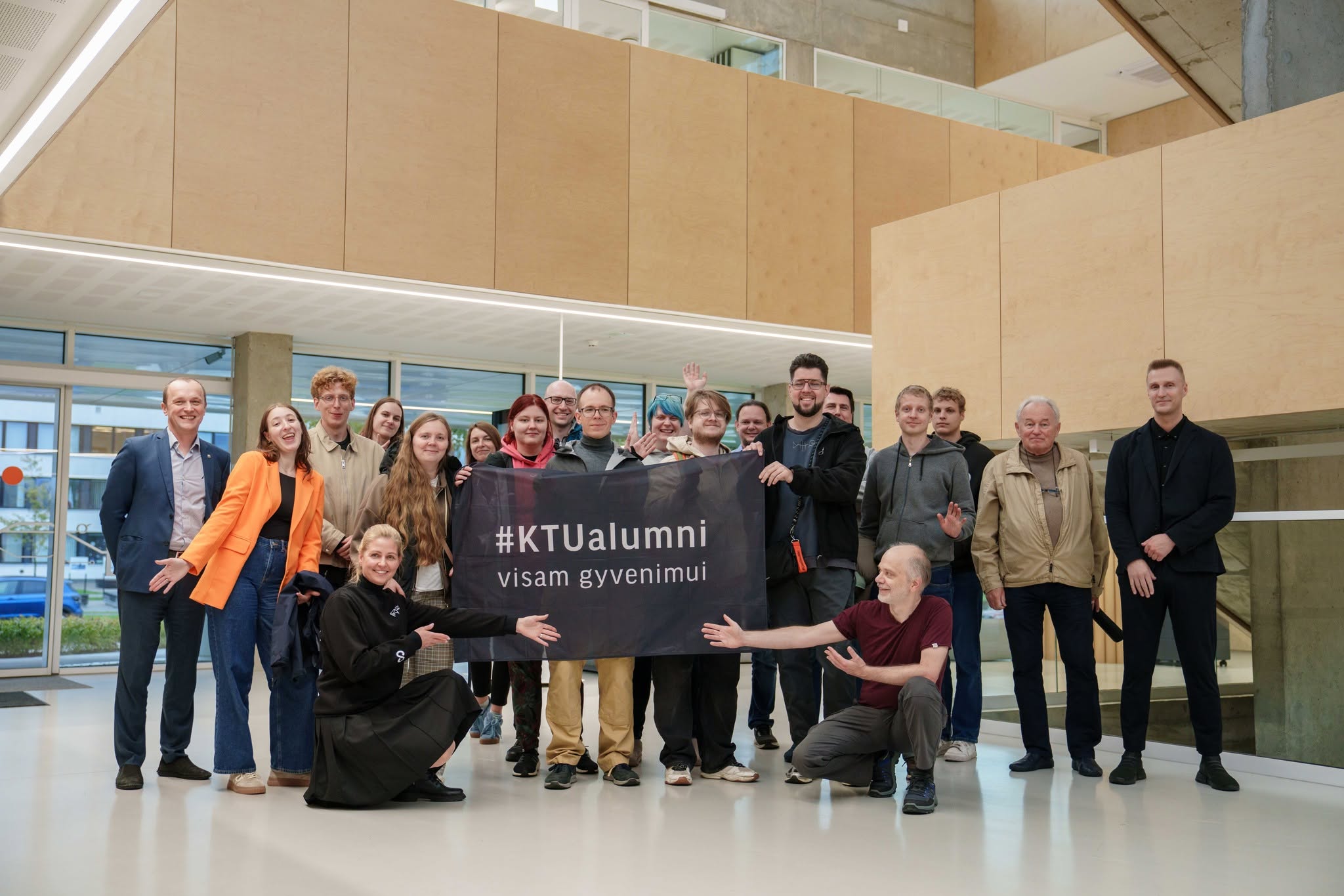 KTU alumnų akimirka 2